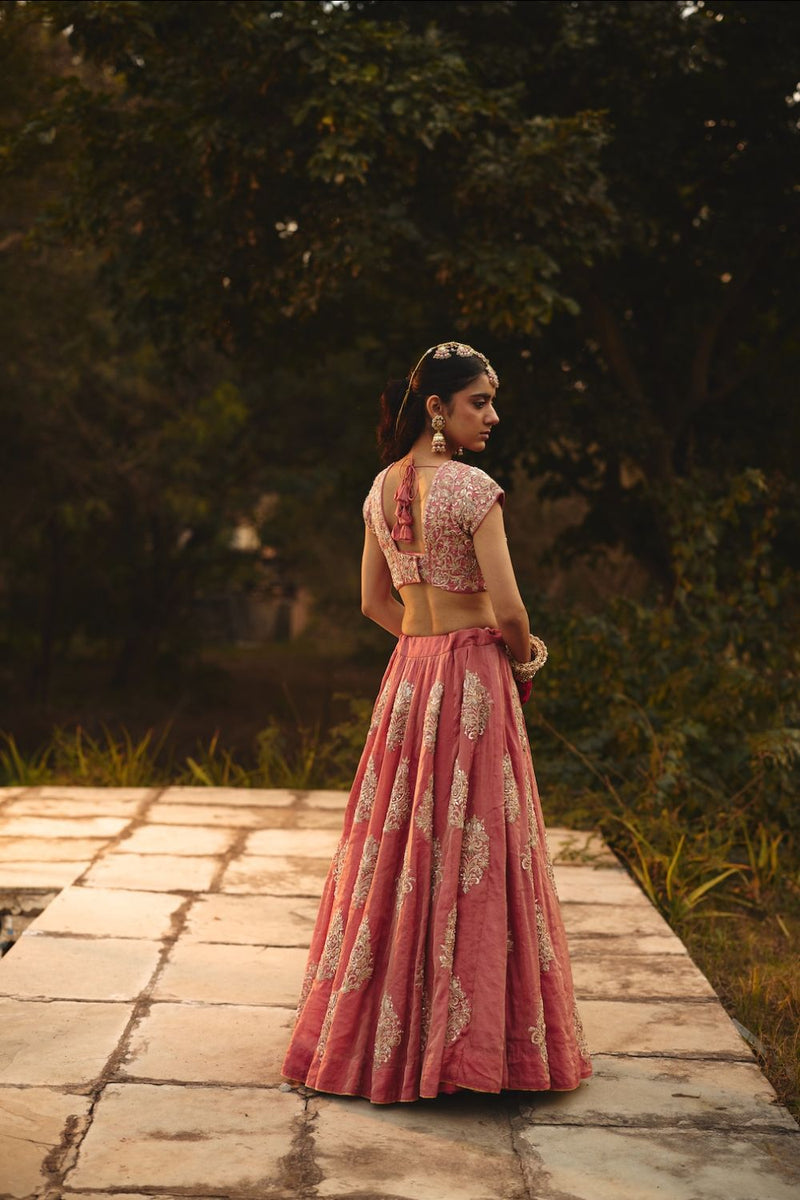 NYASSA & ELINA BLOUSE & LEHENGA