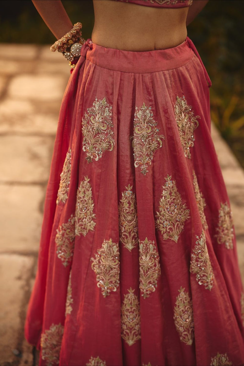 NYASSA & ELINA BLOUSE & LEHENGA