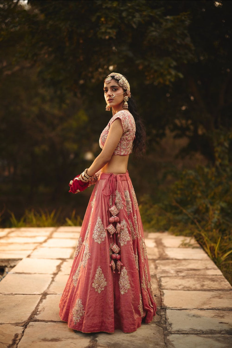 NYASSA & ELINA BLOUSE & LEHENGA
