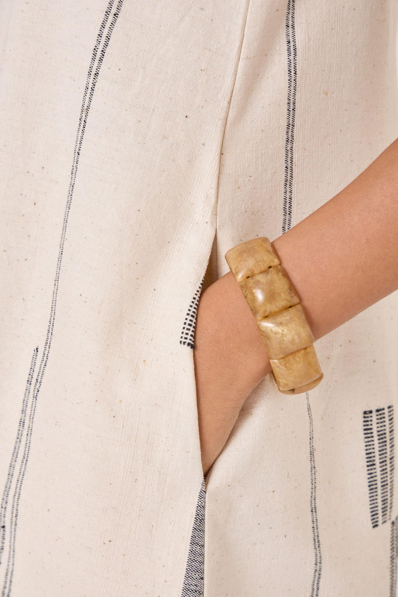 Nalaka Handwoven Cotton Shift Dress cotton by The Summer House for women in Singapore