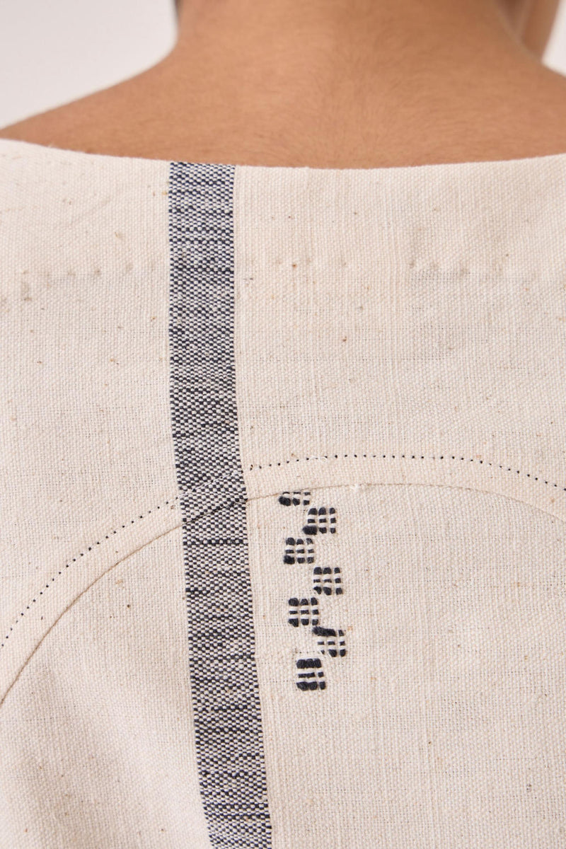 Nalaka Handwoven Cotton Shift Dress cotton by The Summer House for women in Singapore