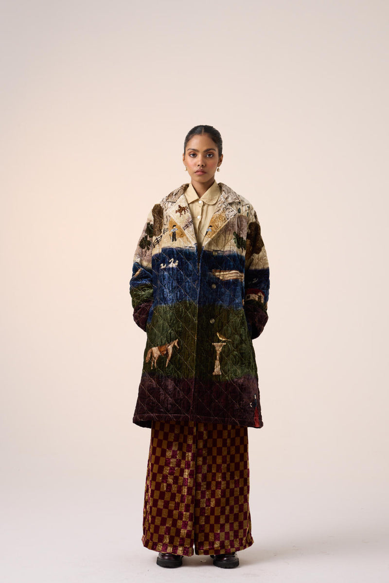 NORMA JACKET -VILLAGE PRINT by CORD for women in Singapore