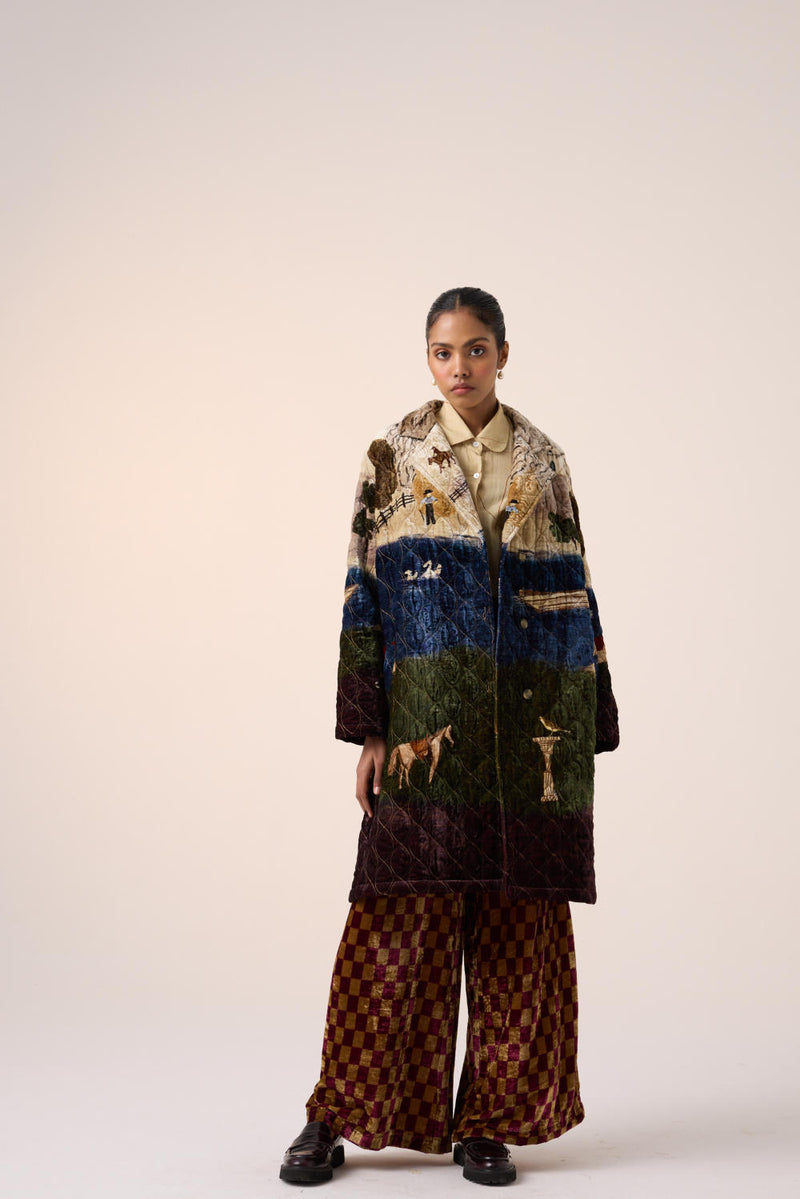 NORMA JACKET -VILLAGE PRINT by CORD for women in Singapore