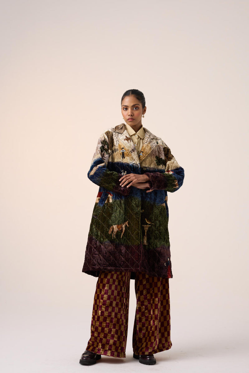 NORMA JACKET -VILLAGE PRINT by CORD for women in Singapore