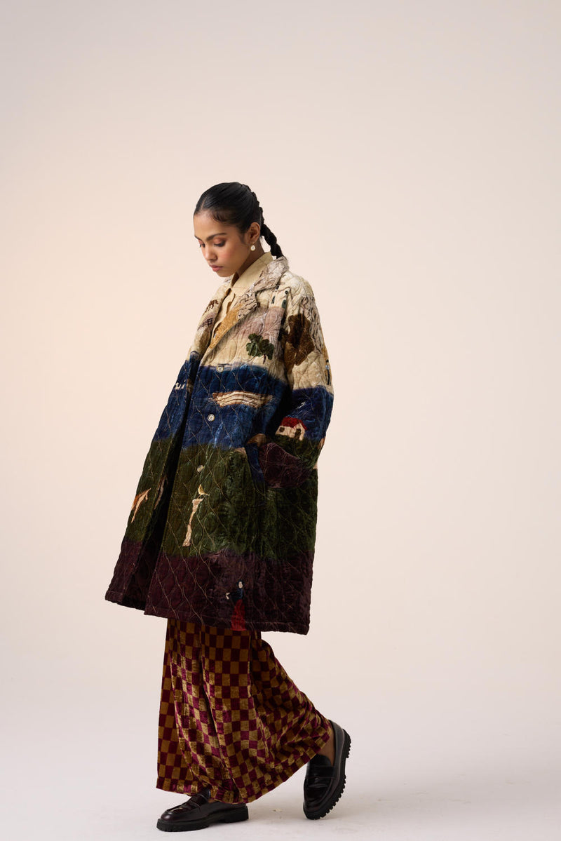 NORMA JACKET -VILLAGE PRINT by CORD for women in Singapore
