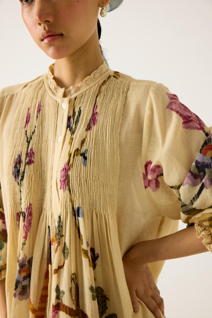 NOVA TOP-SAFARI cotton by CORD in multi for women in Singapore