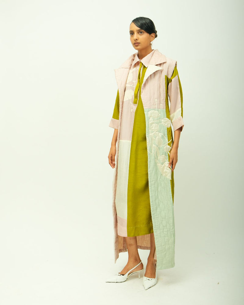 Patchleaf Jacket Set
