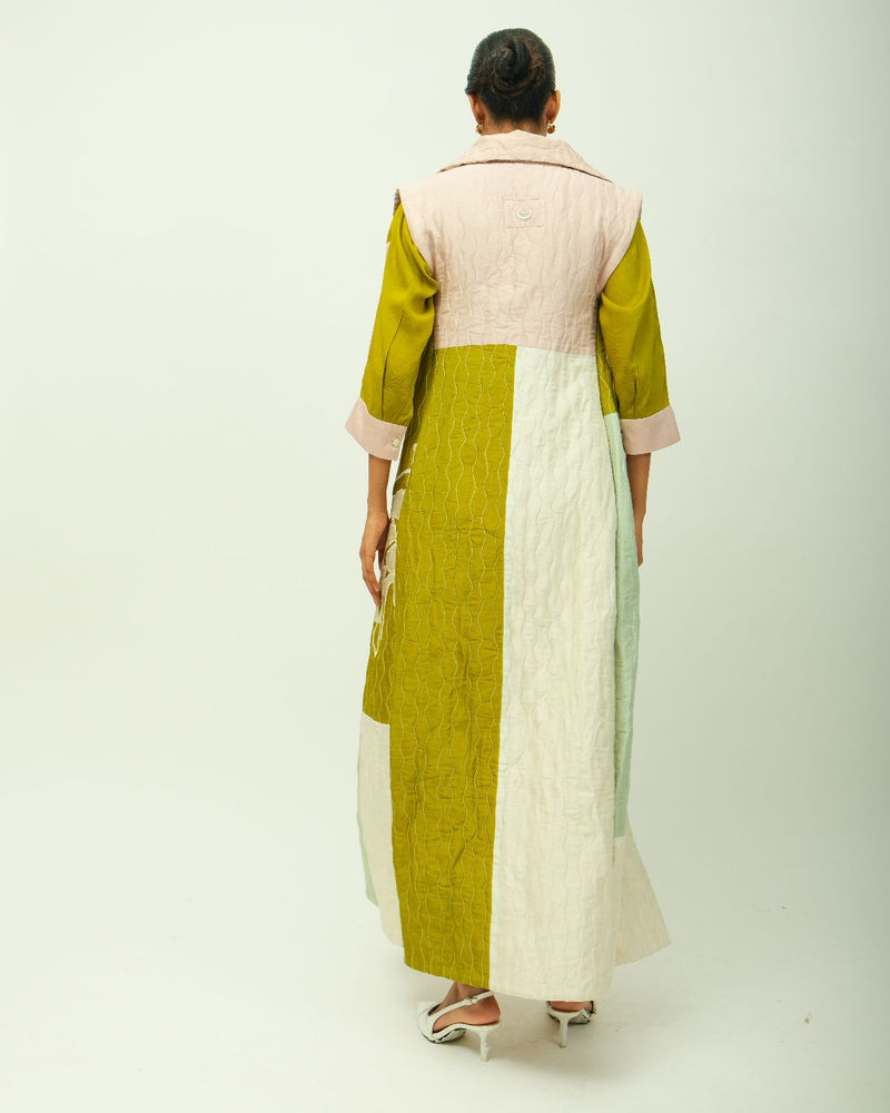 Patchleaf Jacket Set
