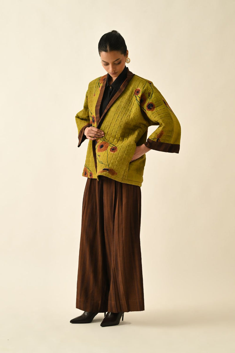 Solar Petal Jacket Set
