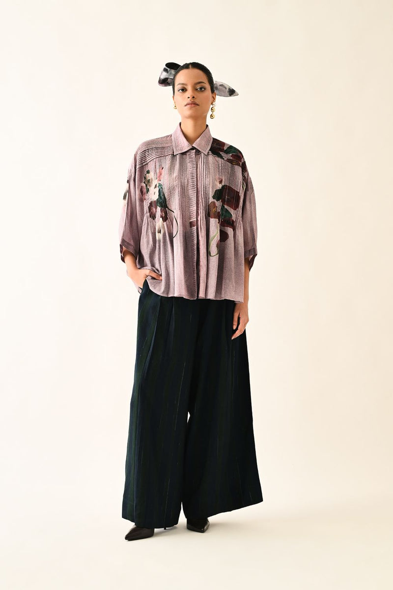 Dusk Pink Shirt Set