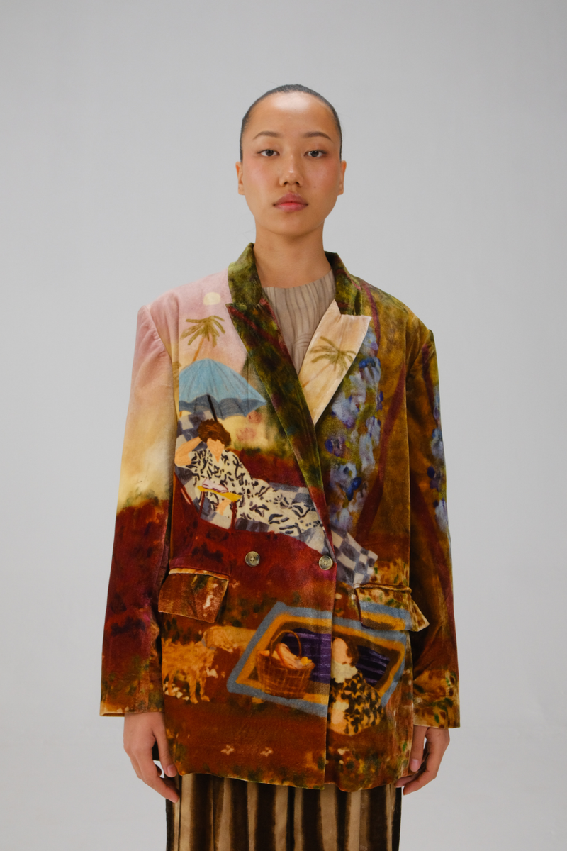OVERSIZED BLAZER-Lakeside by CORD for women in Singapore