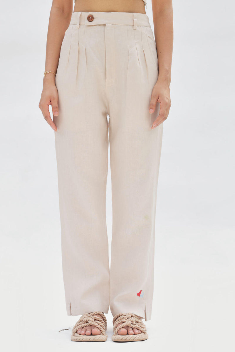 Ocean Breeze Linen Trousers