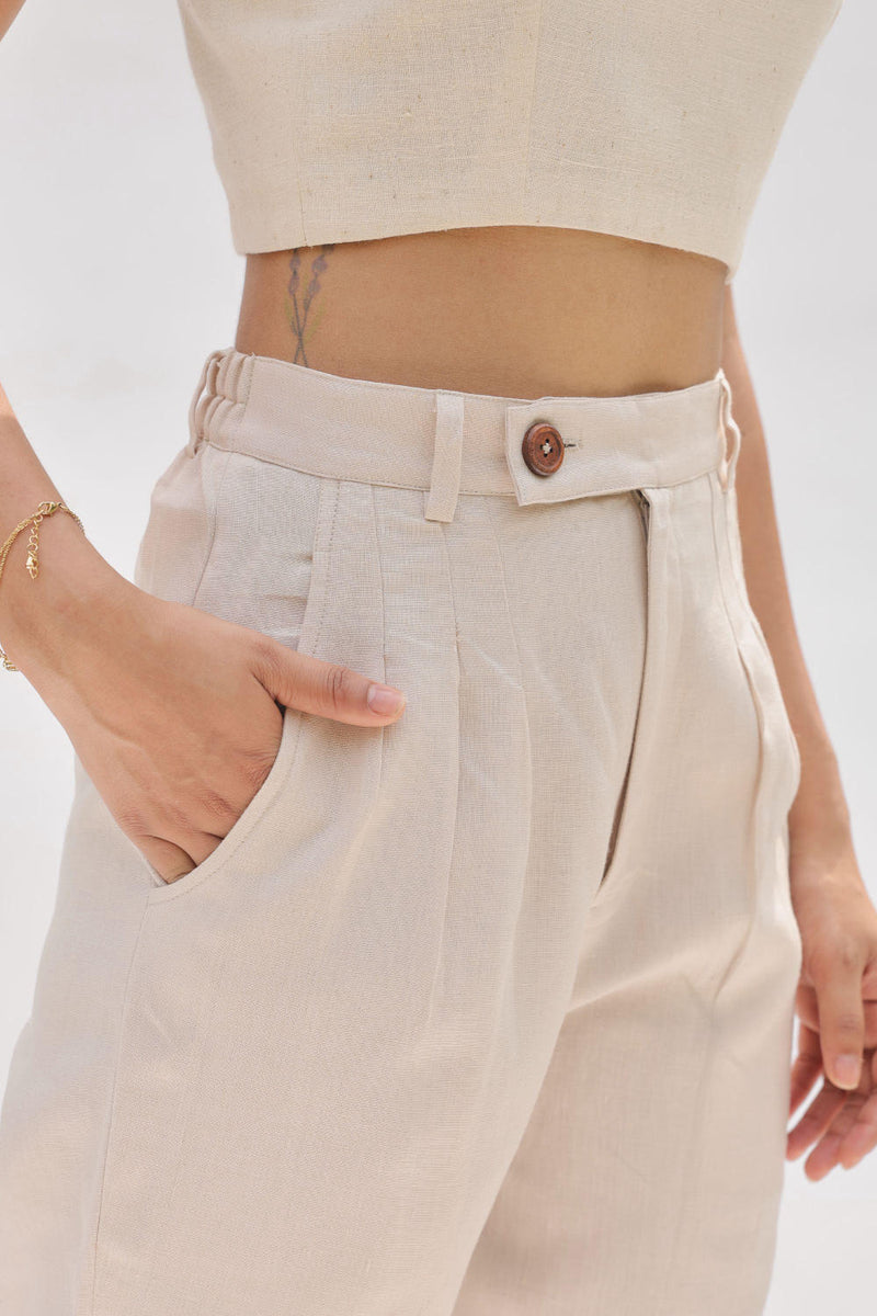 Ocean Breeze Linen Trousers