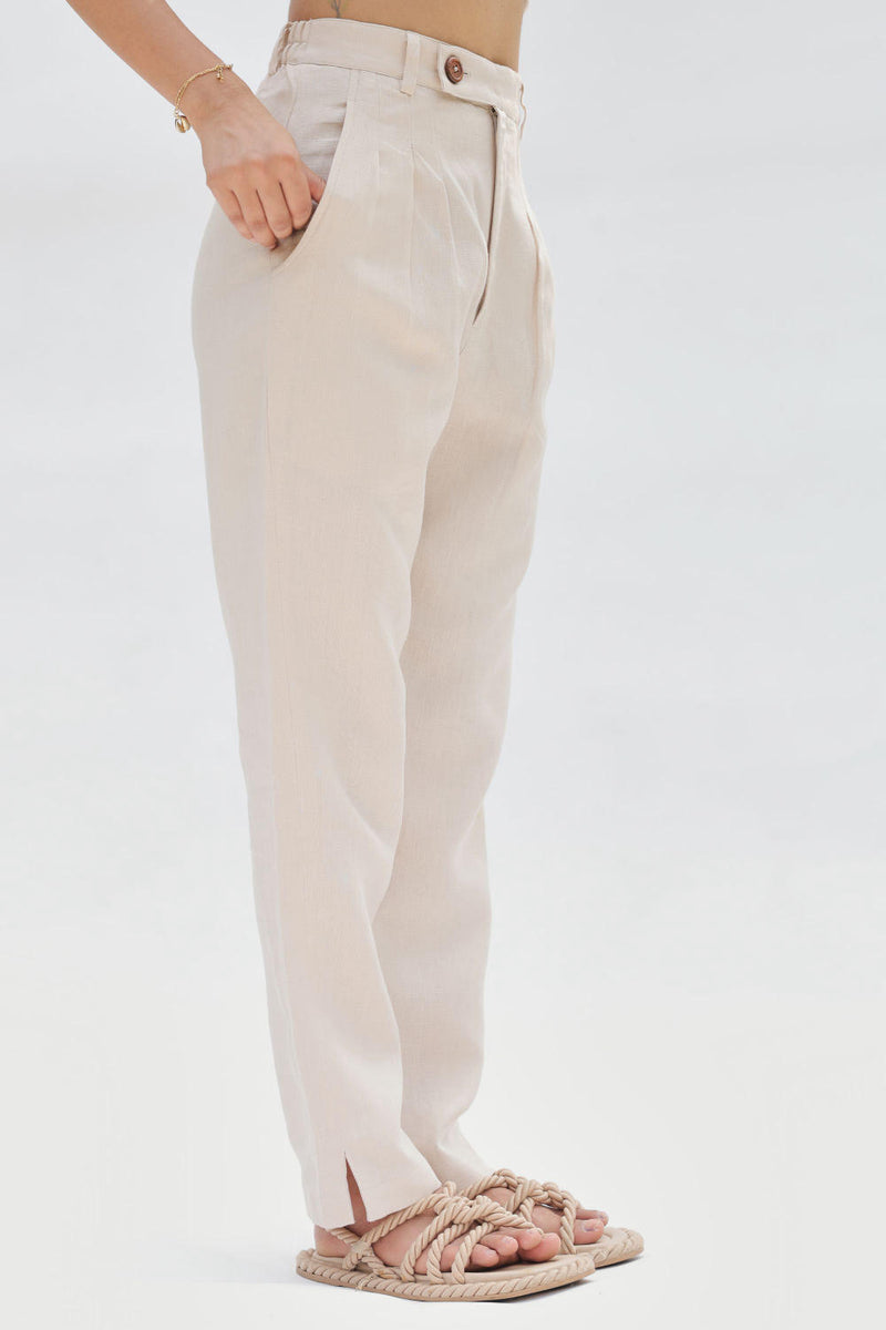 Ocean Breeze Linen Trousers