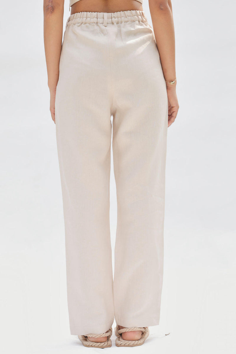 Ocean Breeze Linen Trousers