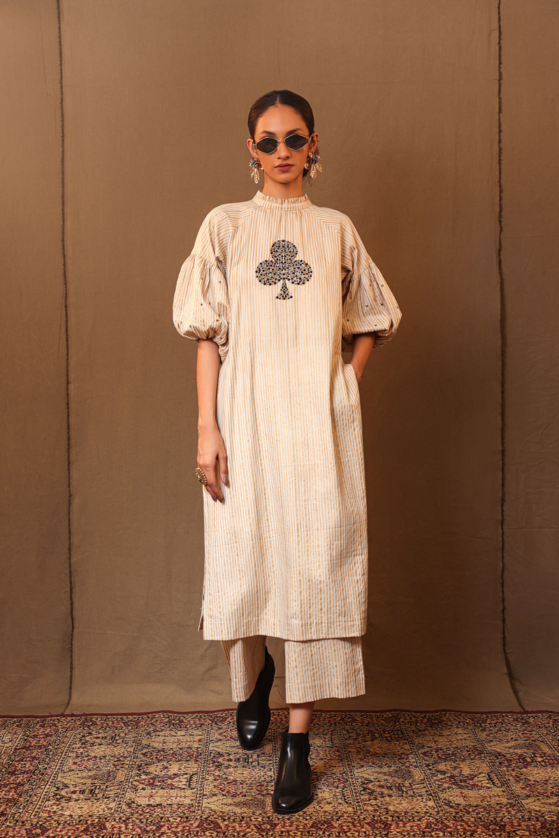 Off-White STR RE Pants 100% cotton by Mati in white color for women in Singapore