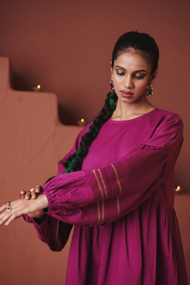 Orchid Co Linen Sack Dress