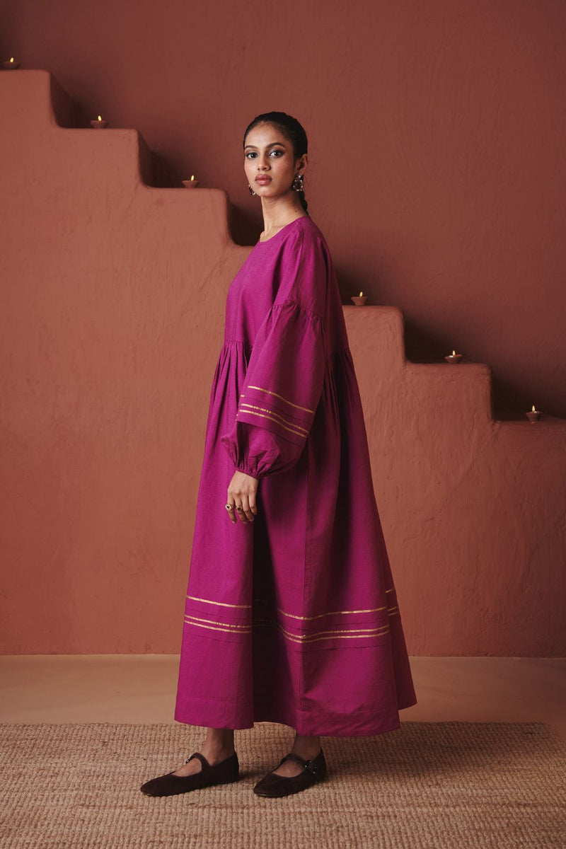 Orchid Co Linen Sack Dress