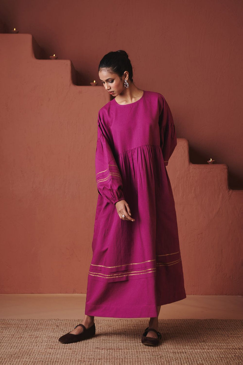 Orchid Co Linen Sack Dress