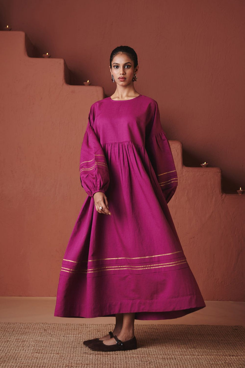 Orchid Co Linen Sack Dress