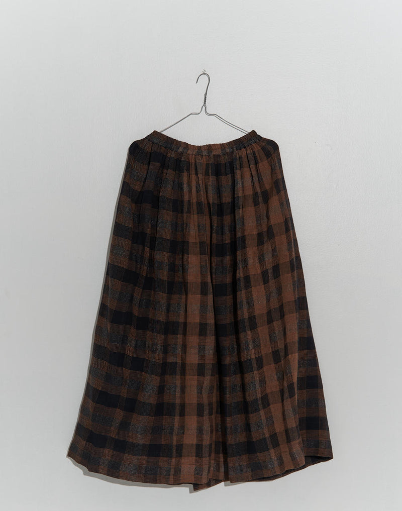 Oxford skirt cotton by World of Crow in multi color for women in Singapore