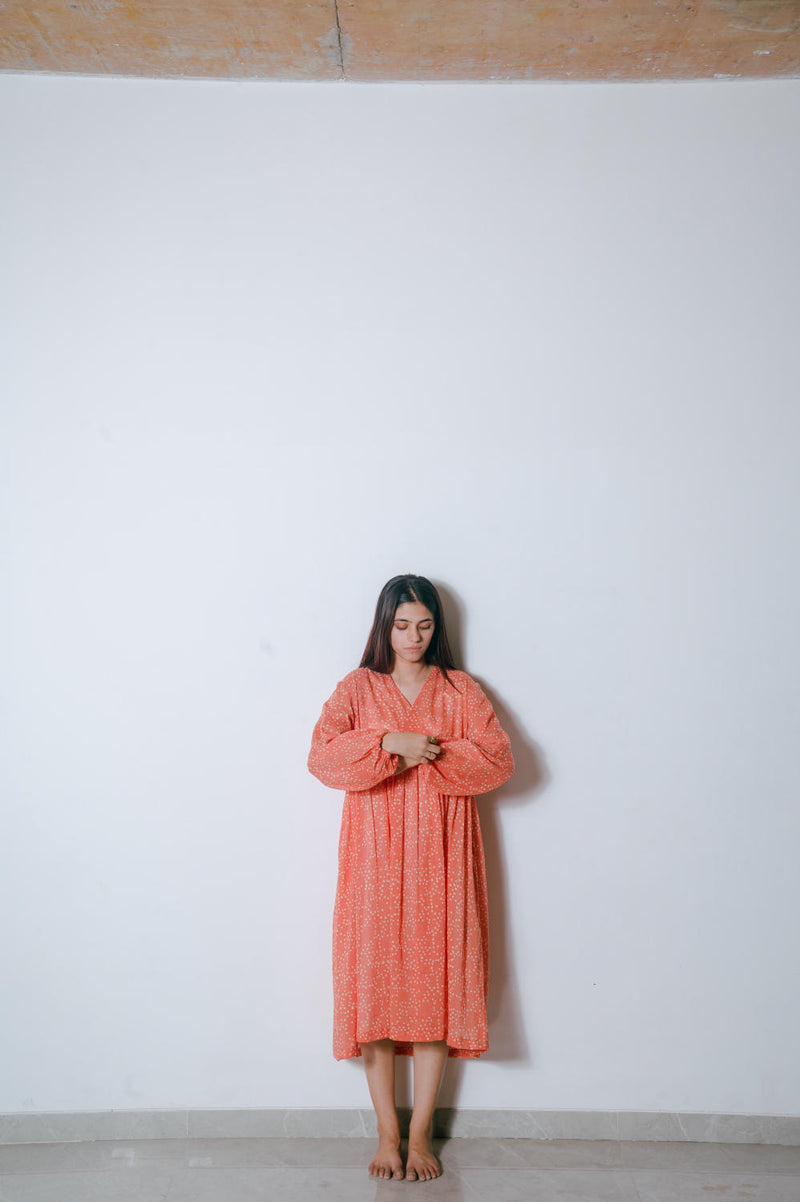 Persian Peach Dress Dress by Homegrown by Alterego for women in Singapore