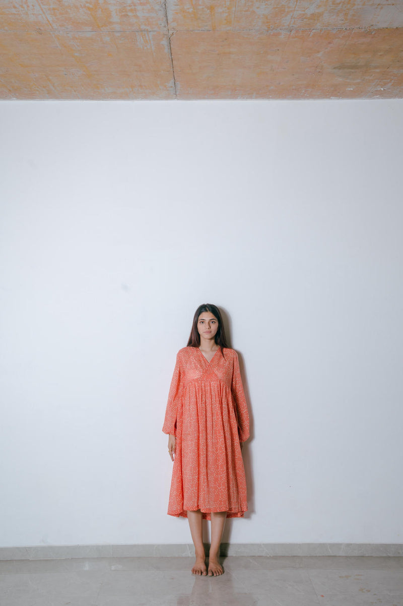 Persian Peach Dress Dress by Homegrown by Alterego for women in Singapore