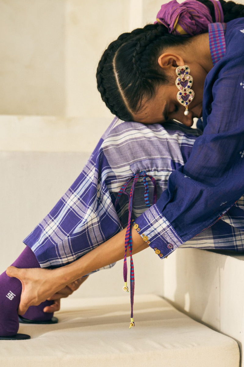 Peter Set cotton by SWATTI KAPOOR in multi color for women in Singapore
