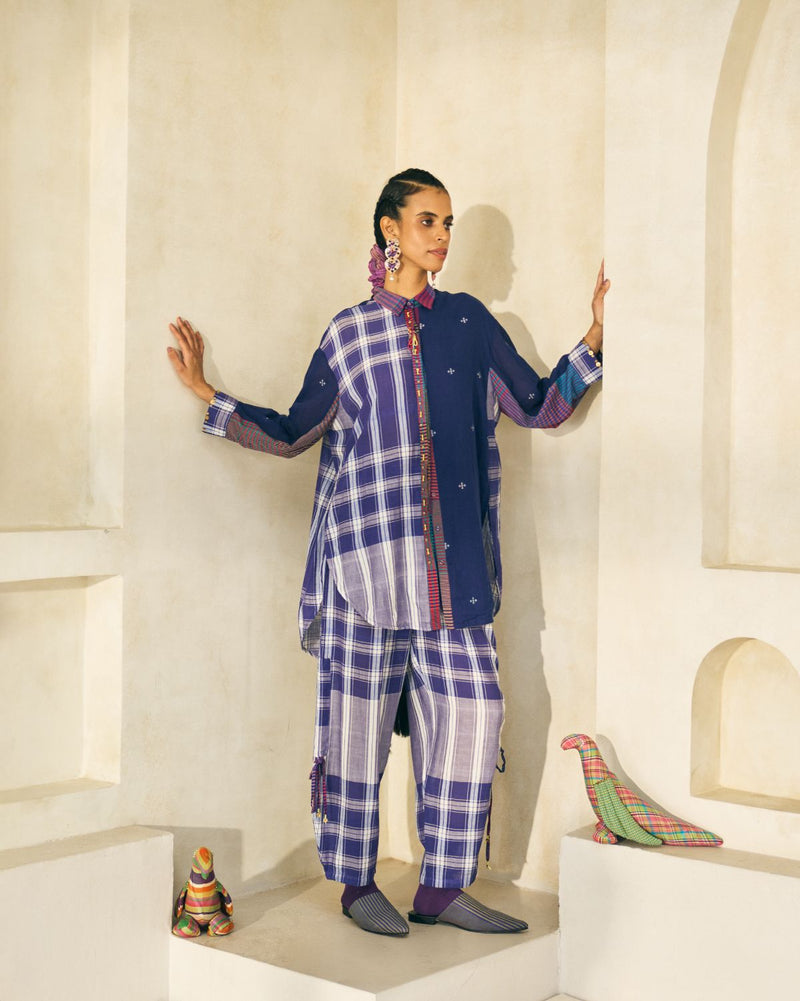 Peter Set cotton by SWATTI KAPOOR in multi color for women in Singapore