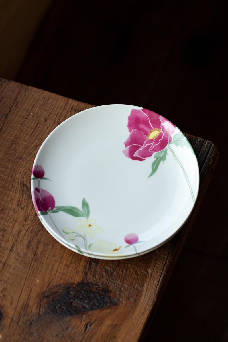 Postcards from Shimla- Anemone Quarter Plates