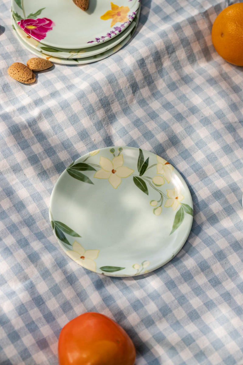 Postcards from Shimla-Potato Creeper  Appetiser Plates