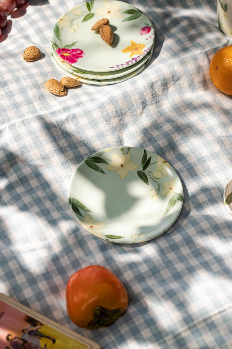 Postcards from Shimla-Potato Creeper  Appetiser Plates