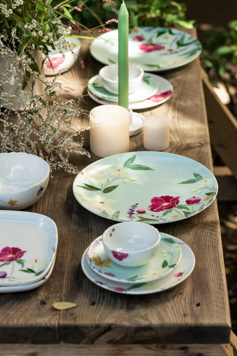 Postcards from Shimla- Pastoral Dinner Plates