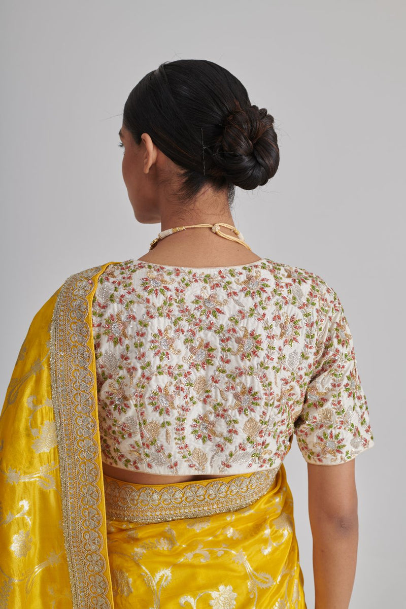 PHALGUN & MYRA SAREE & BLOUSE