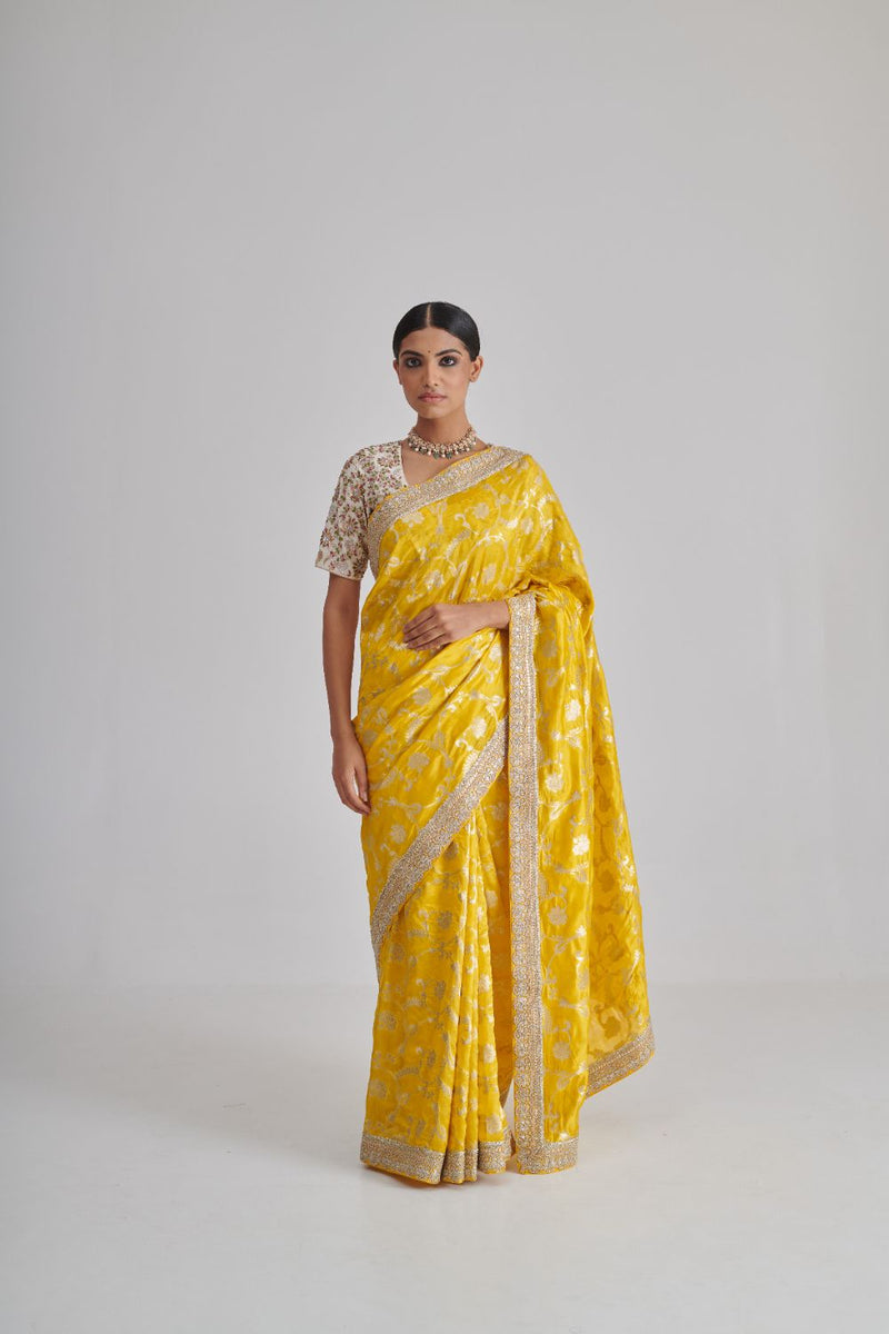 PHALGUN & MYRA SAREE & BLOUSE