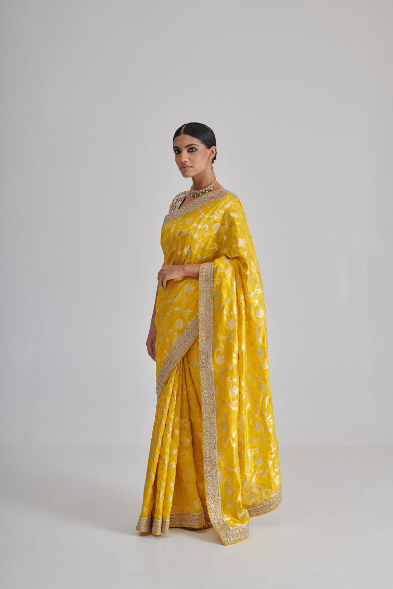 PHALGUN & MYRA SAREE & BLOUSE