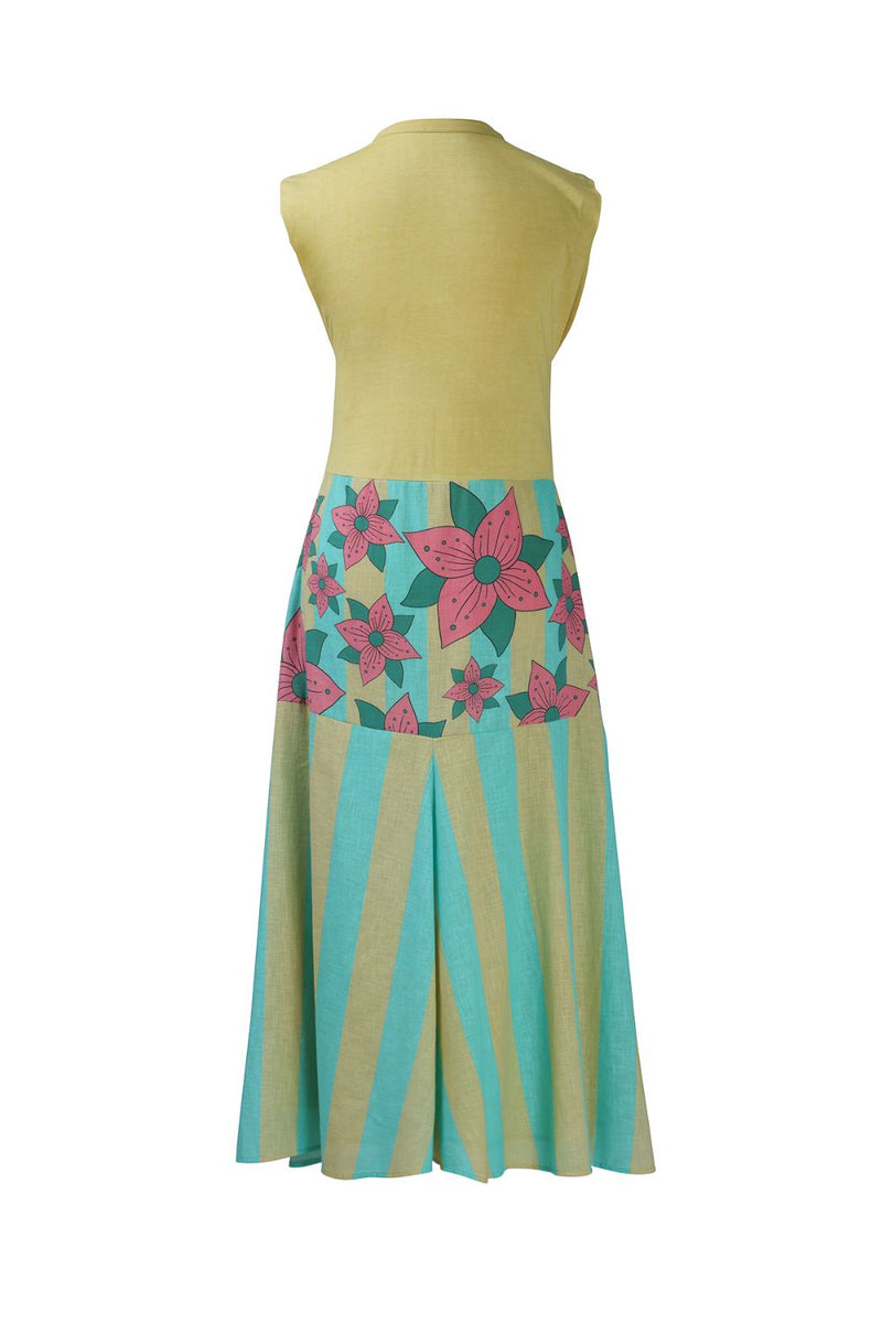 Jersey Top Tier Dress cotton Buy Jersey Top Tier Dress from C&W | Dresses for Women by Kritika Murarka in blue color for women in Singapore