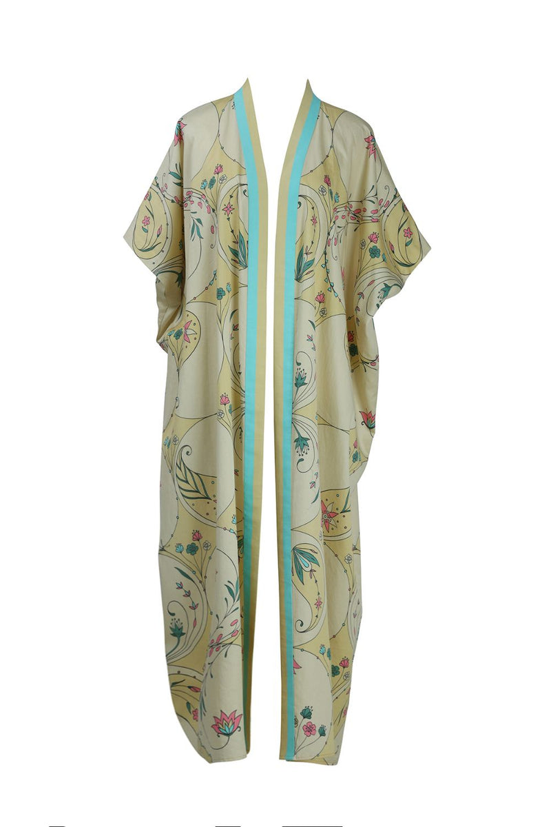 Yellow Circle Print Jacket cotton Buy Yellow Circle Print Jacket from C&W | Jackets And Overlays for Women by Kritika Murarka in yellow color for women in Singapore