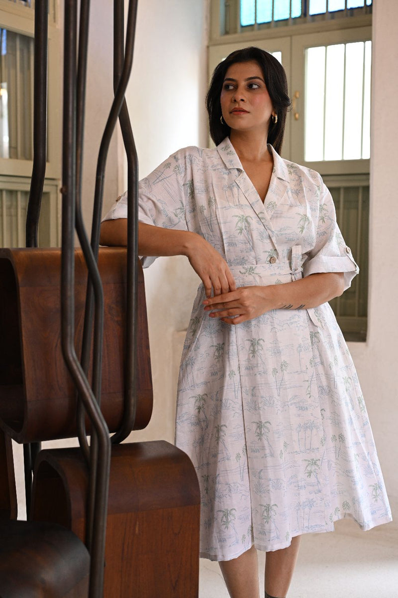 Retreat Wrap Dress (Palm Spring)