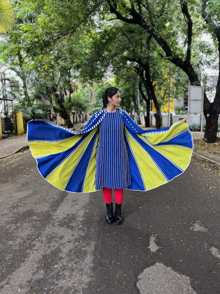 Panbo Jacket cotton by Ka-Sha in multi color for women in Singapore