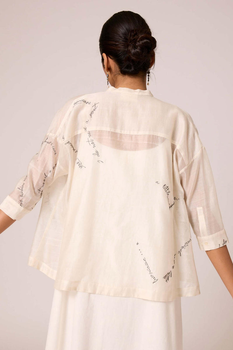 Pele - Top chanderi by The Summer House for women in Singapore