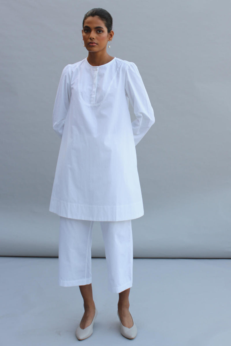 Perry Set 100% cotton by The Summer House in white color for women in Singapore