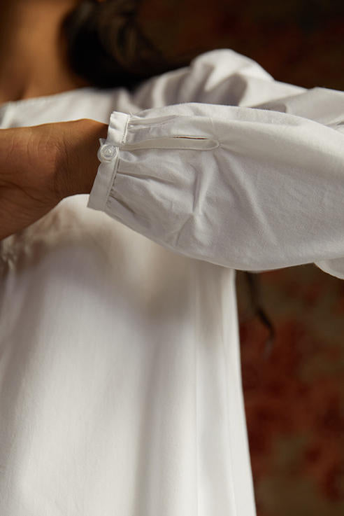 Perry Set 100% cotton by The Summer House in white color for women in Singapore