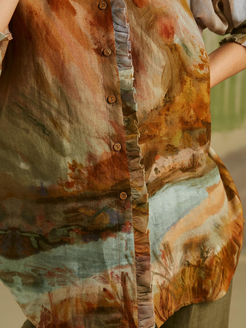 Peru Shirt - Terrain Top & Tunics by CORD for women in Singapore