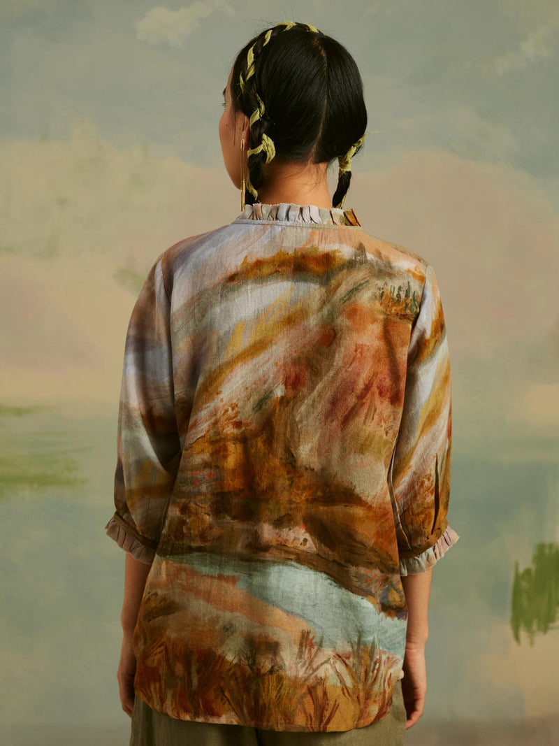 Peru Shirt - Terrain Top & Tunics by CORD for women in Singapore