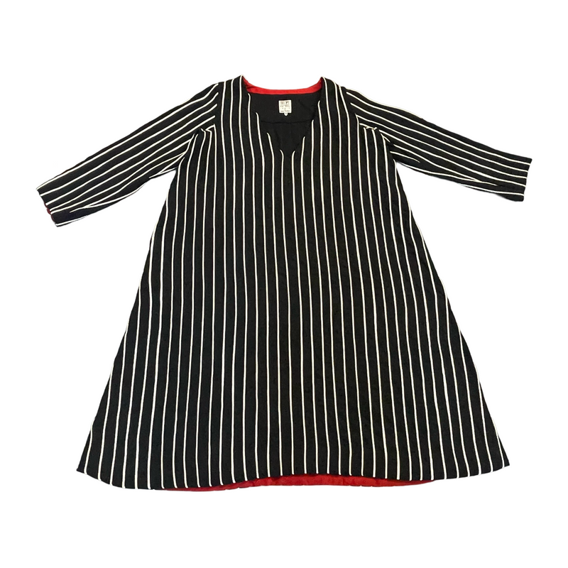 Vine Tunic cotton by Ka-Sha in black color for women in Singapore