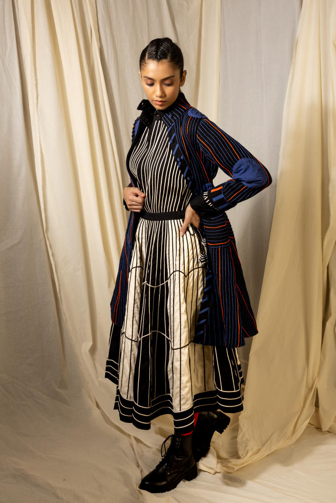 Pipa Coco Jacket cotton by Ka-Sha in black color for women in Singapore
