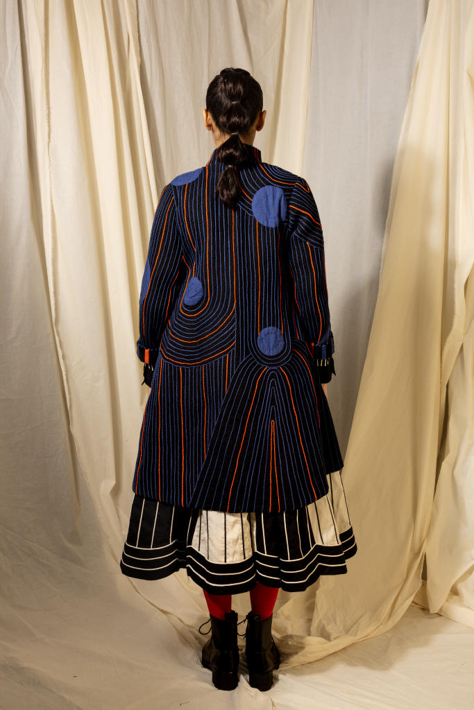 Pipa Coco Jacket cotton by Ka-Sha in black color for women in Singapore