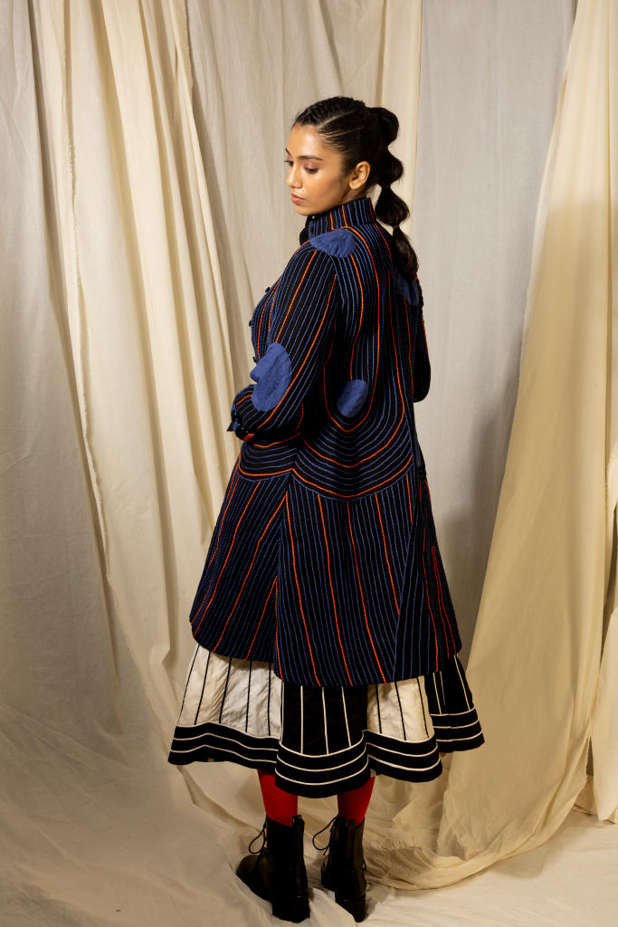 Pipa Coco Jacket cotton by Ka-Sha in black color for women in Singapore