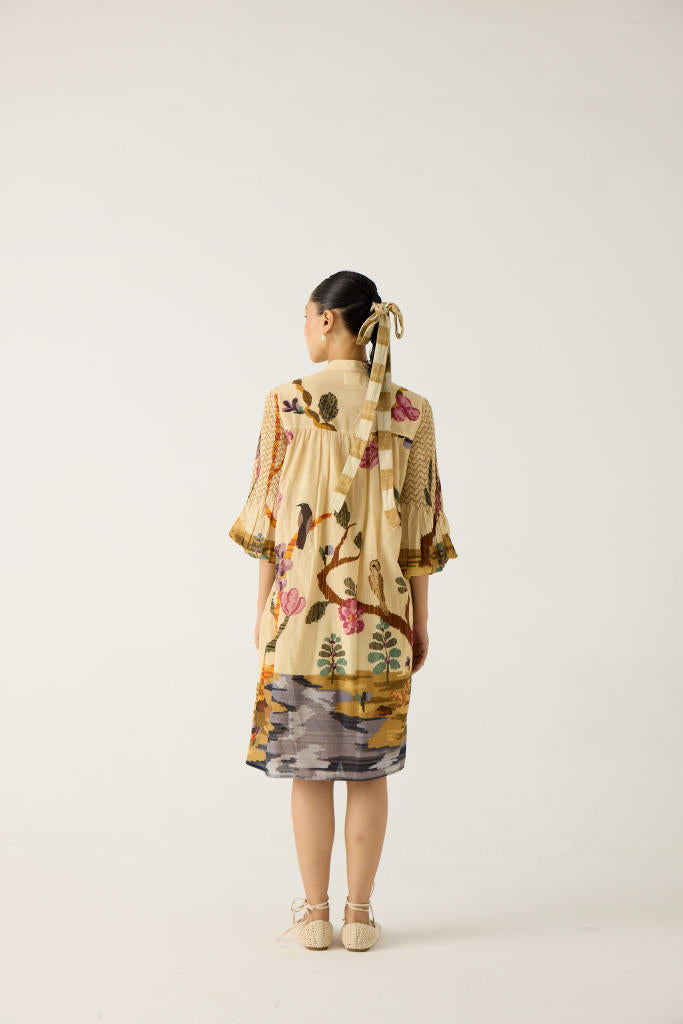PORTO DRESS-SAFARI cotton by CORD in multi for women in Singapore